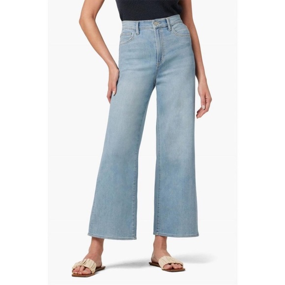 Joe’s The Mia High Rise Wide Leg Ankle Jean- lightweight denim | Admiration | 32 - Picture 1 of 17